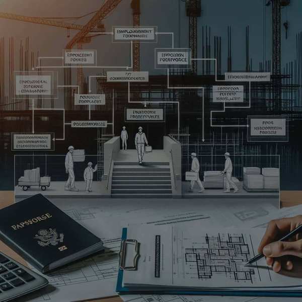 Quelle procédure suivre pour le recours à une main-d'œuvre étrangère dans le cadre d'un projet de construction en France?