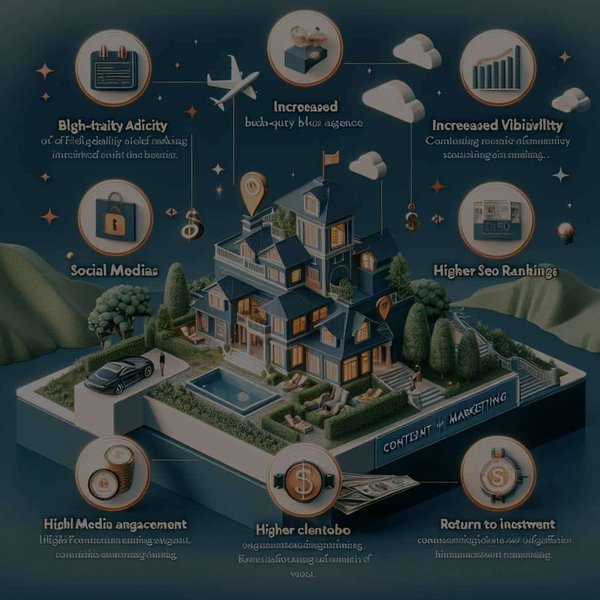 Quels sont les avantages du marketing de contenu pour une agence immobilière haut de gamme ?